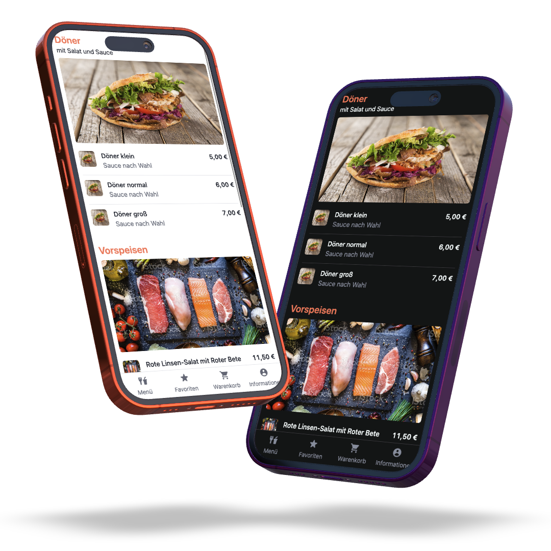 DigiDine – Digitale Speisekarte auf allen Geräten